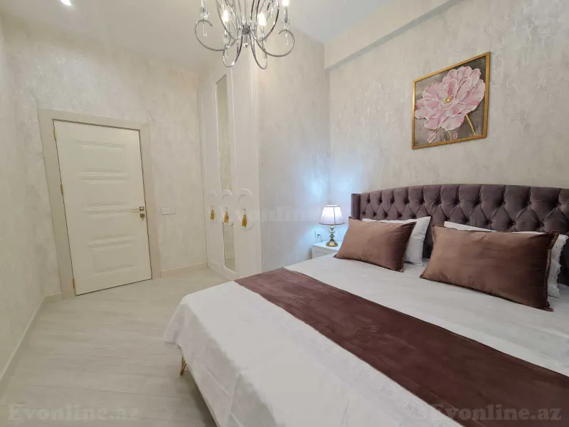 Kirayə verilir 2 otaqlı Mənzil Yeni tikili 56 m² 8 Noyabr m. - şəkil 3