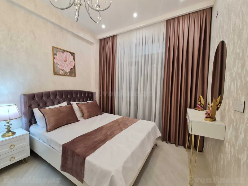 Kirayə verilir 2 otaqlı Mənzil Yeni tikili 56 m² 8 Noyabr m. - şəkil 5