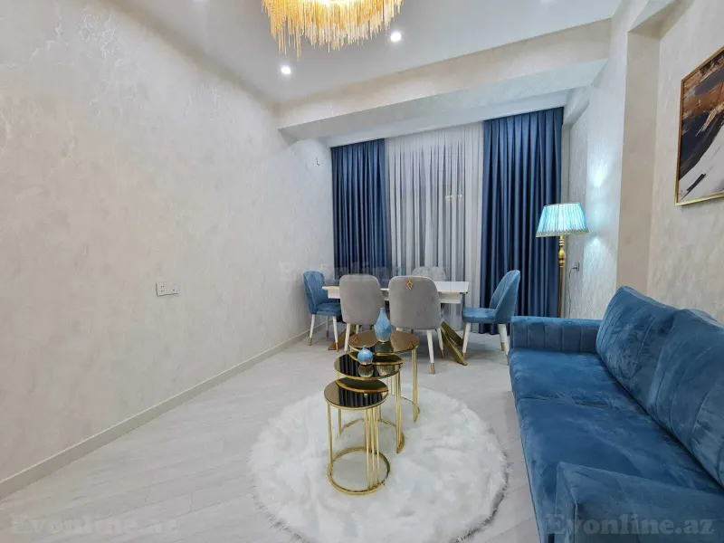 Kirayə verilir 2 otaqlı Mənzil Yeni tikili 56 m² 8 Noyabr m. - şəkil 6