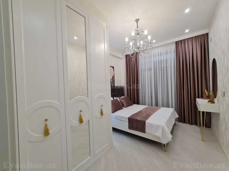 Kirayə verilir 2 otaqlı Mənzil Yeni tikili 56 m² 8 Noyabr m. - şəkil 7