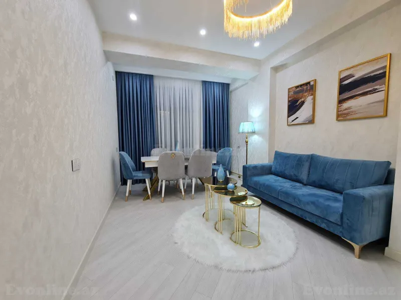 Kirayə verilir 2 otaqlı Mənzil Yeni tikili 56 m² 8 Noyabr m. - şəkil 9