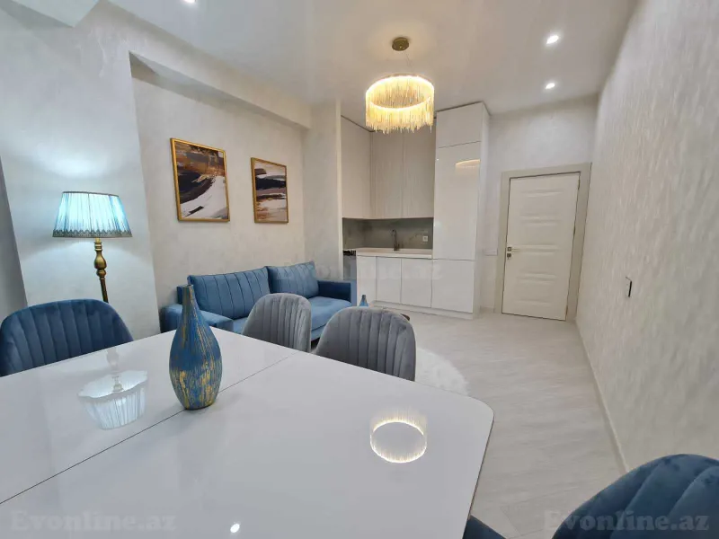Kirayə verilir 2 otaqlı Mənzil Yeni tikili 56 m² 8 Noyabr m. - şəkil 10