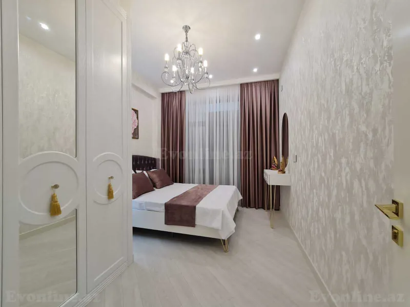 Kirayə verilir 2 otaqlı Mənzil Yeni tikili 56 m² 8 Noyabr m. - şəkil 12