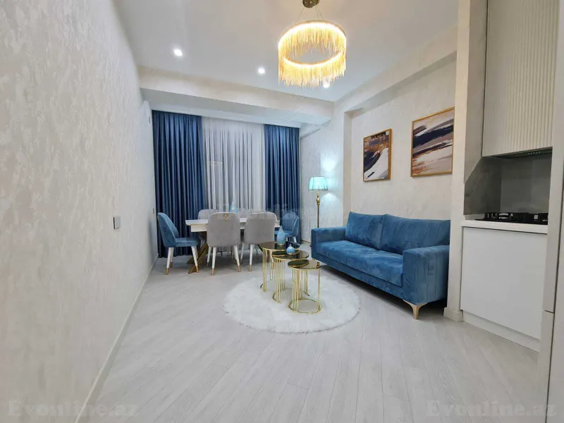 Kirayə verilir 2 otaqlı Mənzil Yeni tikili 56 m² 8 Noyabr m. - şəkil 13