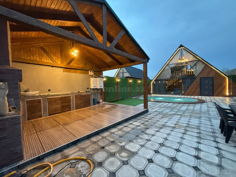 Kirayə verilir 4 otaqlı Həyət evi 300 m² Novxanı - şəkil 3