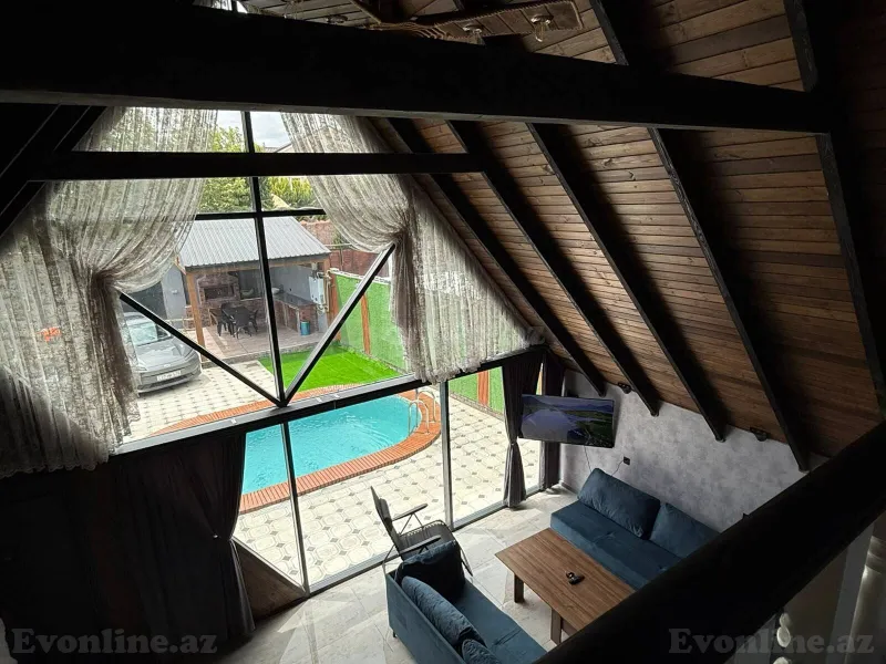 Kirayə verilir 4 otaqlı Həyət evi 300 m² Novxanı - şəkil 7
