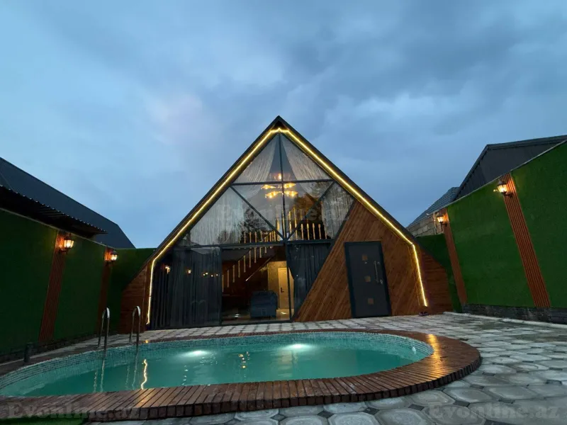 Kirayə verilir 4 otaqlı Həyət evi 300 m² Novxanı - şəkil 17