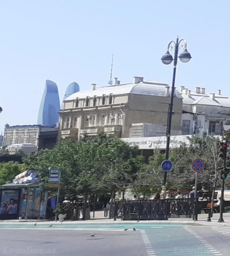 Kirayə verilir 2 otaqlı Mənzil Köhnə tikili 58 m² Nizami m. - şəkil 2