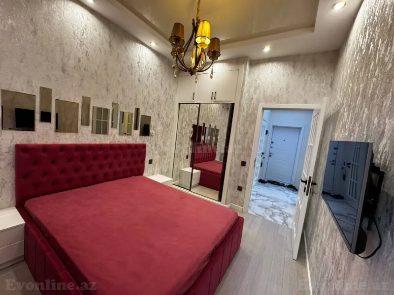 Kirayə verilir 2 otaqlı Mənzil Yeni tikili 70 m² Nəsimi r. - şəkil 9
