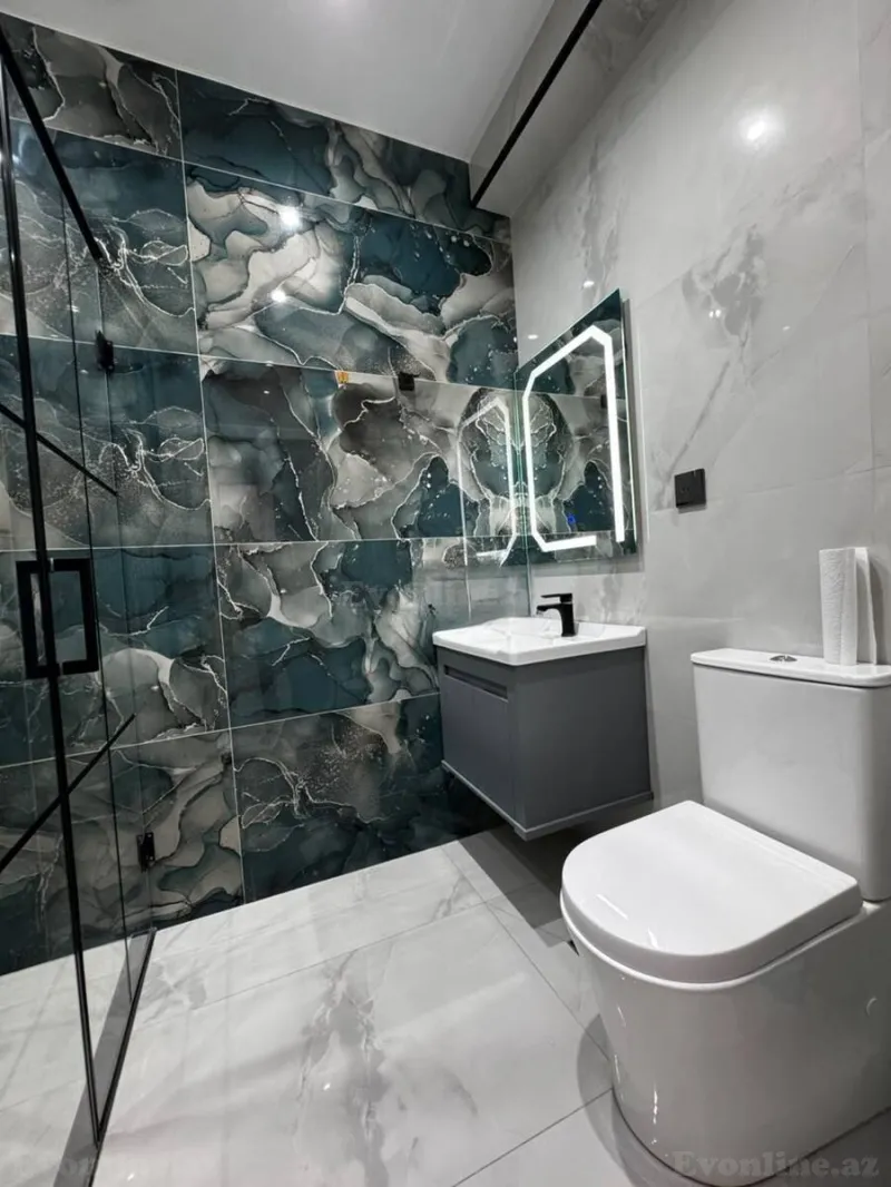 Kirayə verilir 2 otaqlı Mənzil Yeni tikili 70 m² Nəsimi r. - şəkil 10