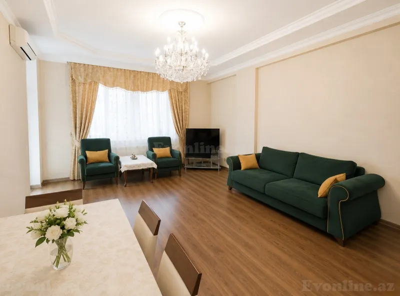 Satılır 2 otaqlı Mənzil Yeni tikili 85 m² Əhmədli m. - şəkil 3