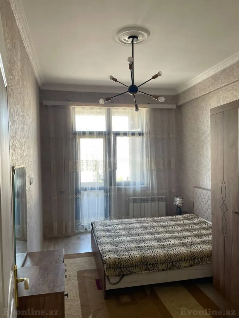 2 otaqlı Mənzil 55 m² Nərimanov r. Kirayə verilir