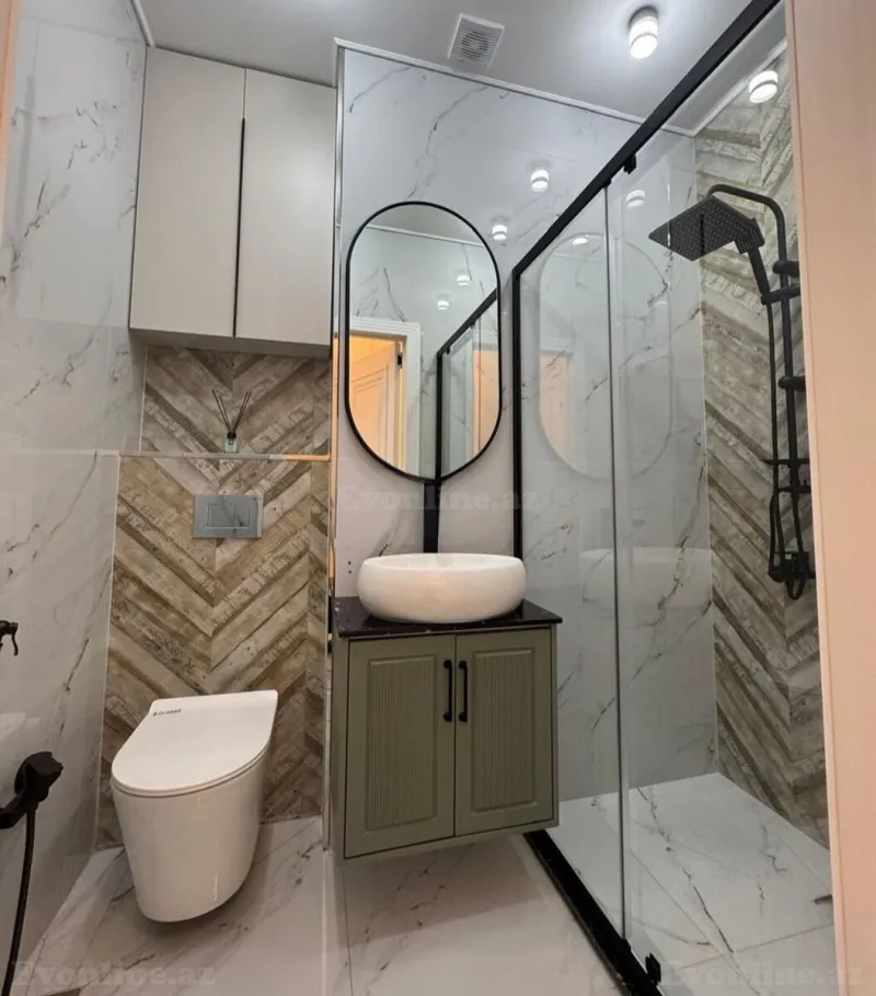 Satılır 2 otaqlı Mənzil Yeni tikili 61 m² 9-cu mikrorayon - şəkil 8