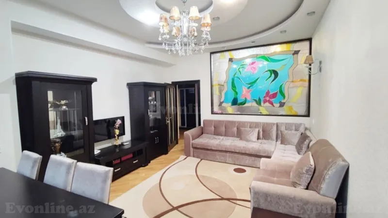2 otaqlı Mənzil 60 m² İnşaatçılar m. Kirayə verilir