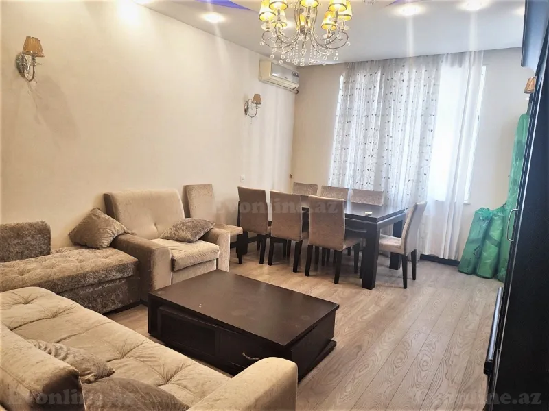 Kirayə verilir 2 otaqlı Mənzil Yeni tikili 60 m² İnşaatçılar m. - şəkil 2