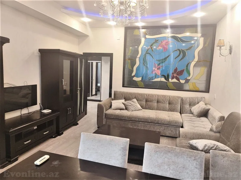 Kirayə verilir 2 otaqlı Mənzil Yeni tikili 60 m² İnşaatçılar m. - şəkil 3