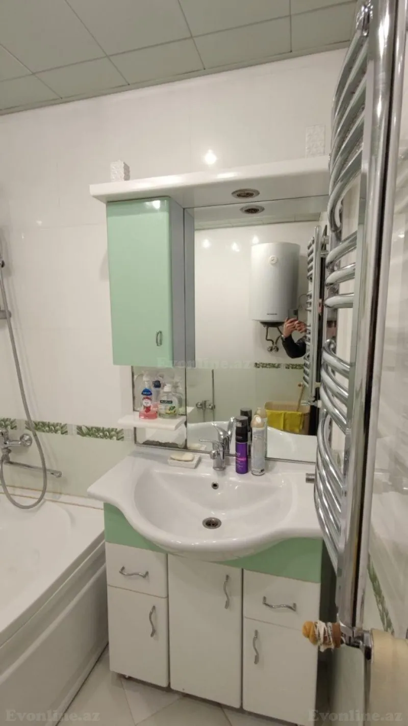 Kirayə verilir 2 otaqlı Mənzil Yeni tikili 60 m² İnşaatçılar m. - şəkil 12