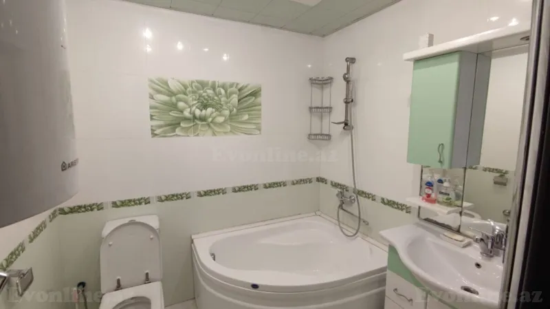 Kirayə verilir 2 otaqlı Mənzil Yeni tikili 60 m² İnşaatçılar m. - şəkil 13