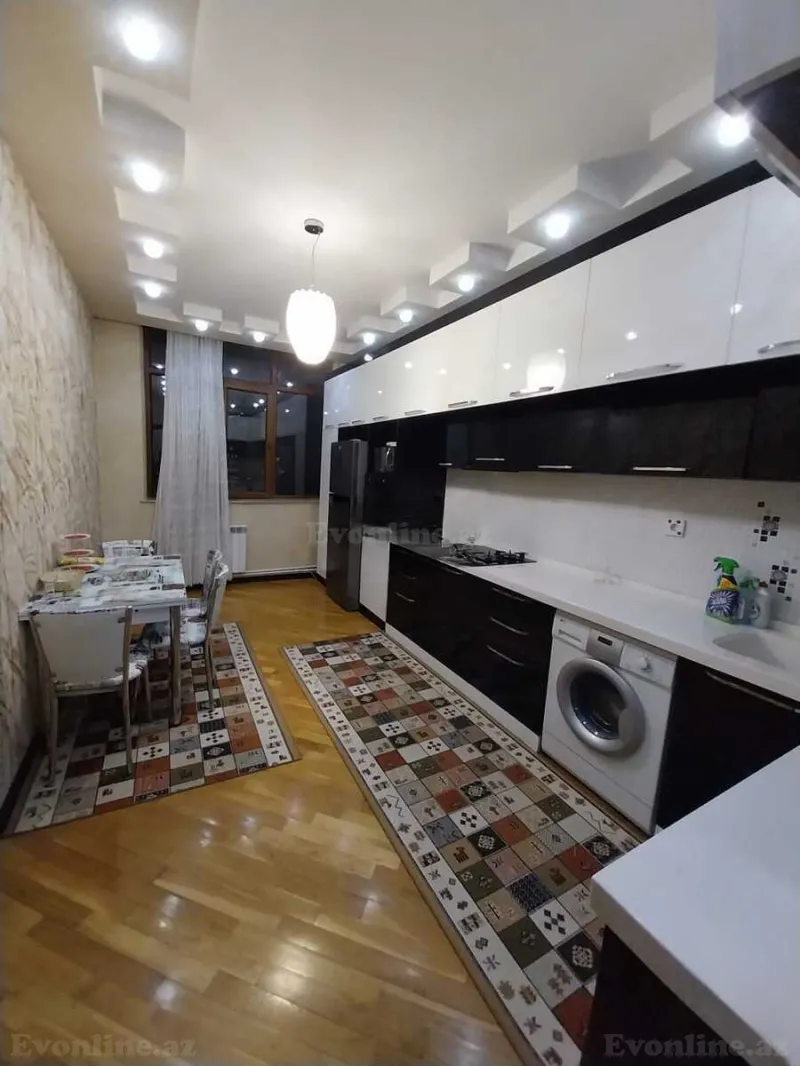 Kirayə verilir 3 otaqlı Mənzil Yeni tikili 125 m² 8 Noyabr m. - şəkil 2