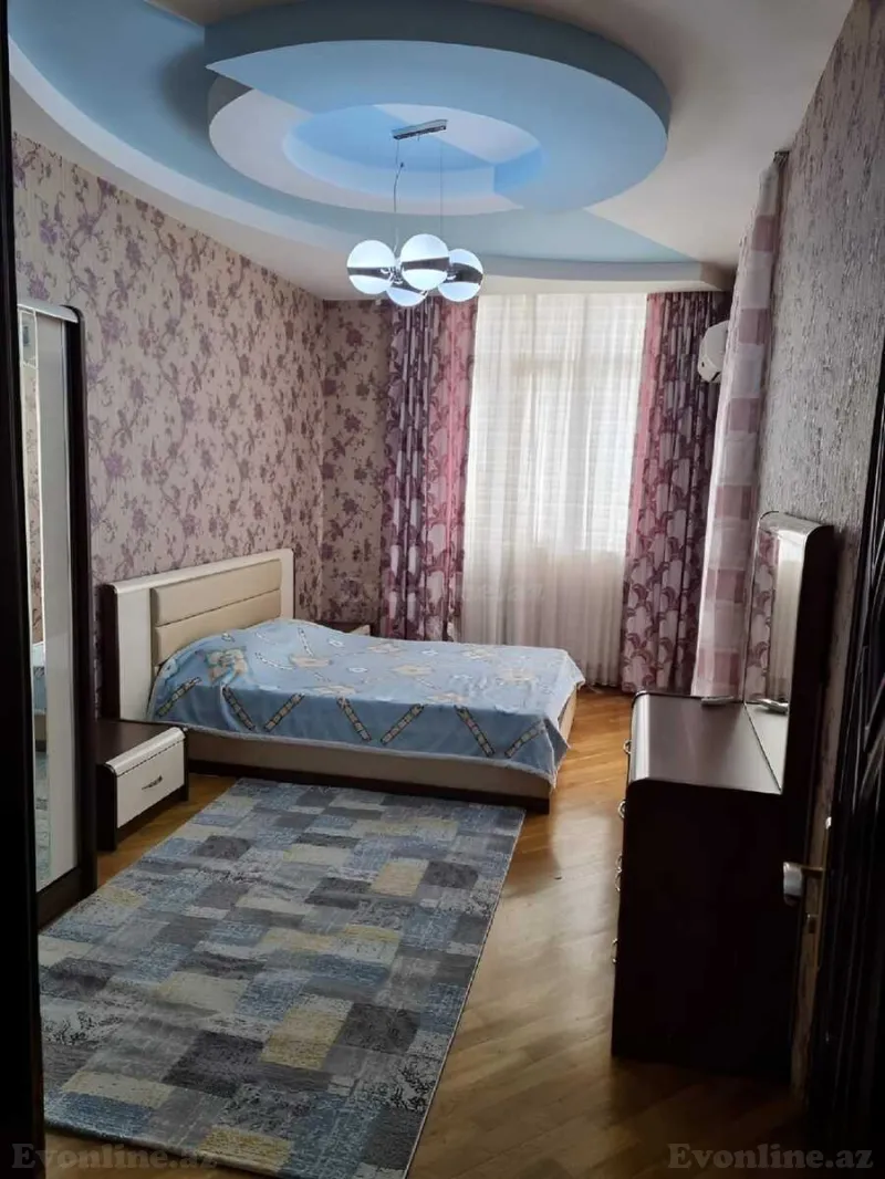 Kirayə verilir 3 otaqlı Mənzil Yeni tikili 125 m² 8 Noyabr m. - şəkil 8