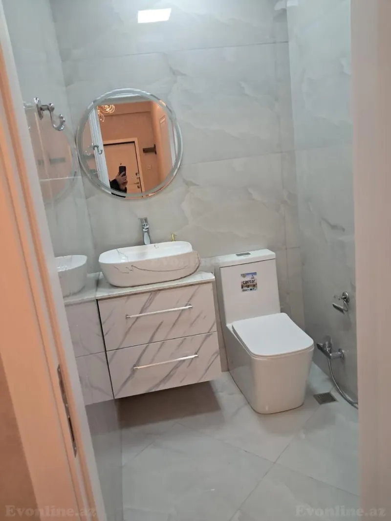 Satılır 3 otaqlı Mənzil Yeni tikili 95 m² Memar Əcəmi m. - şəkil 12