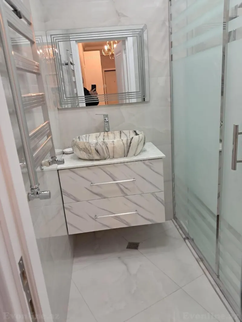 Satılır 3 otaqlı Mənzil Yeni tikili 95 m² Memar Əcəmi m. - şəkil 13