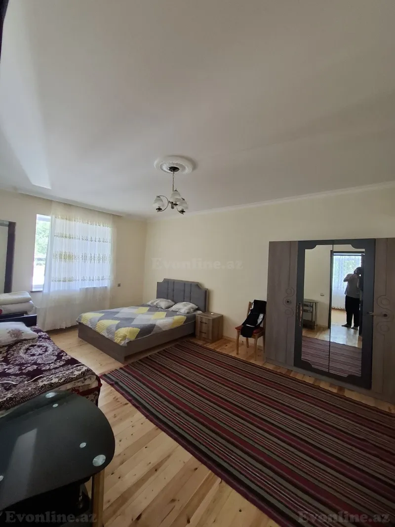 Kirayə verilir 3 otaqlı Həyət evi 150 m² Qəbələ - şəkil 8