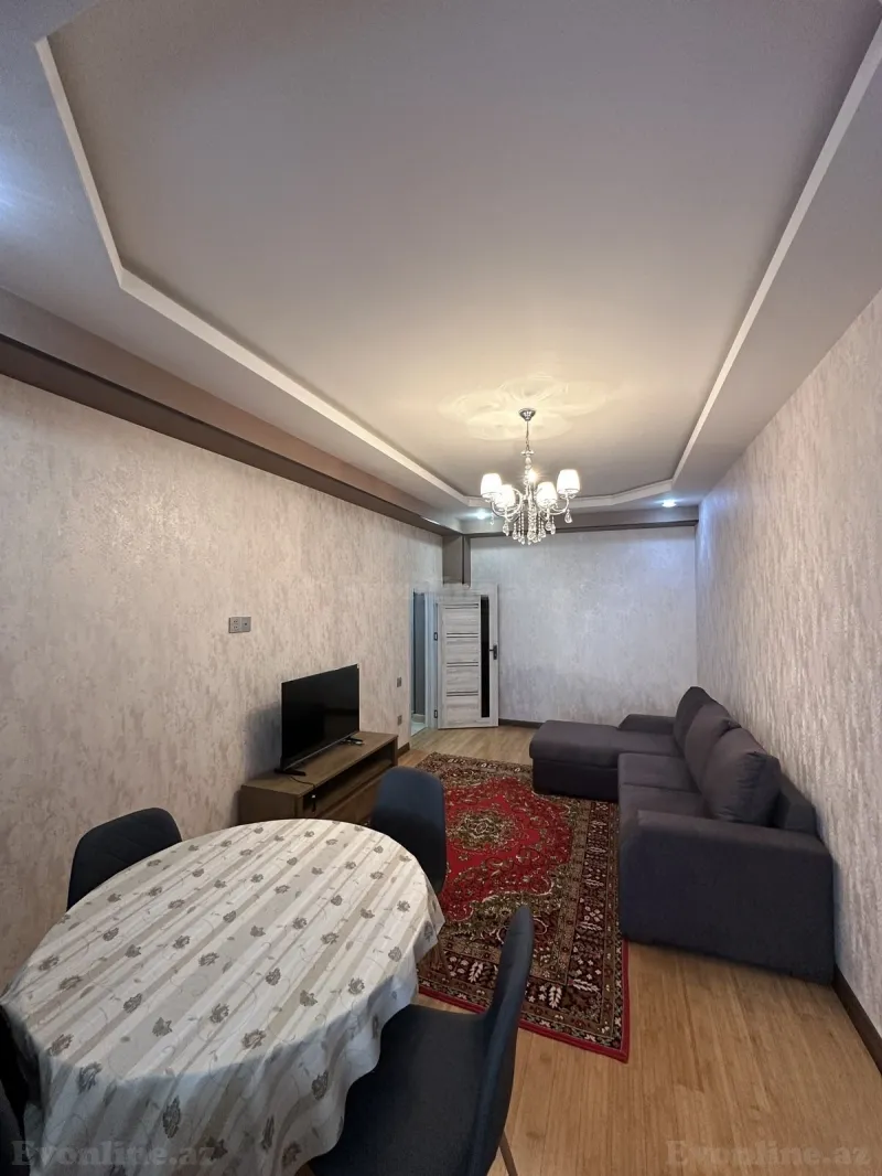 Kirayə verilir 2 otaqlı Mənzil Yeni tikili 70 m² Memar Əcəmi m. - şəkil 2
