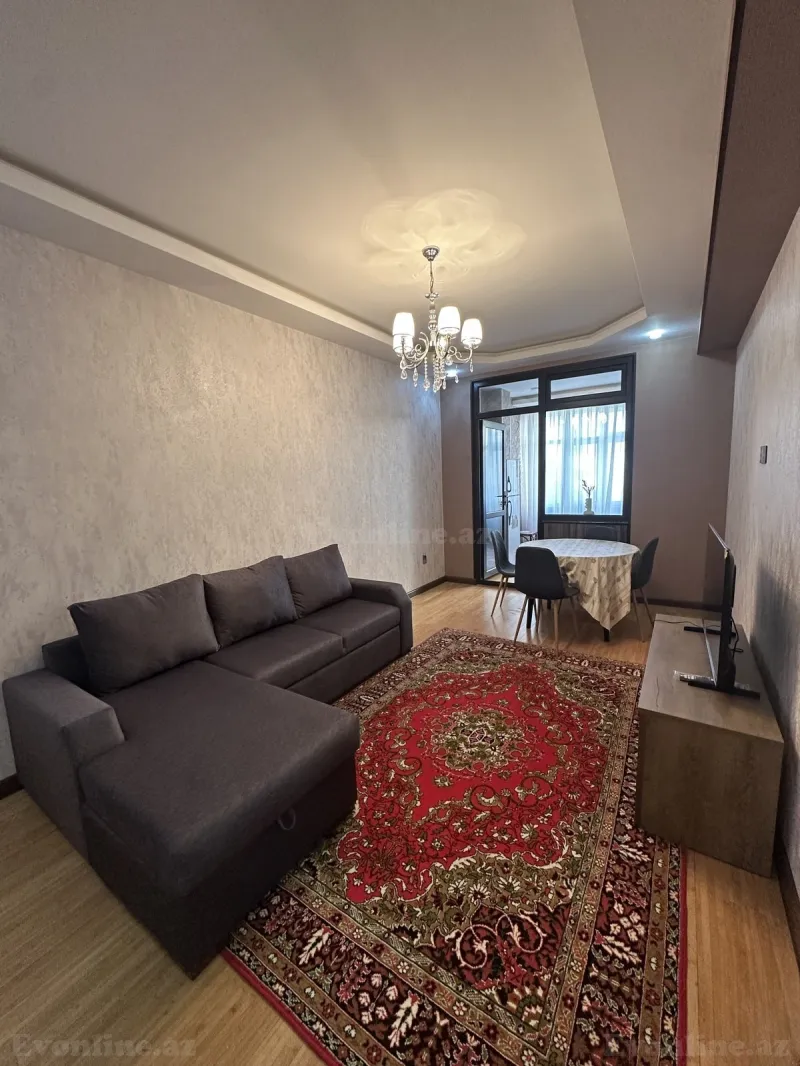 Kirayə verilir 2 otaqlı Mənzil Yeni tikili 70 m² Memar Əcəmi m. - şəkil 3