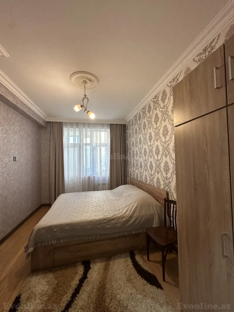 Kirayə verilir 2 otaqlı Mənzil Yeni tikili 70 m² Memar Əcəmi m. - şəkil 5