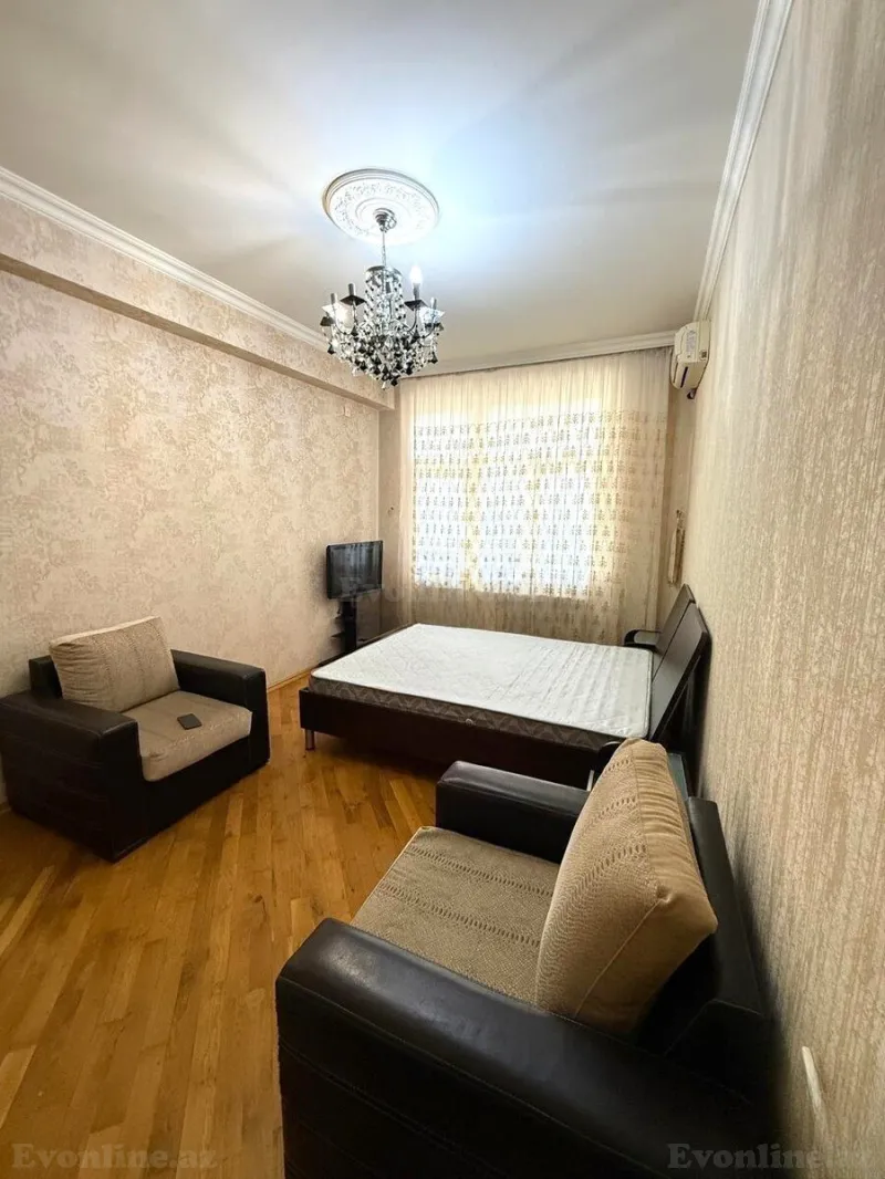 Kirayə verilir 1 otaqlı Mənzil Yeni tikili 60 m² İnşaatçılar m.