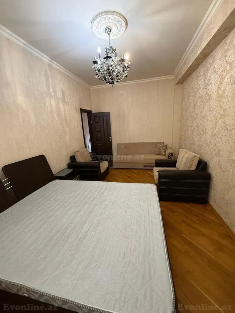 Kirayə verilir 1 otaqlı Mənzil Yeni tikili 60 m² İnşaatçılar m. - şəkil 9
