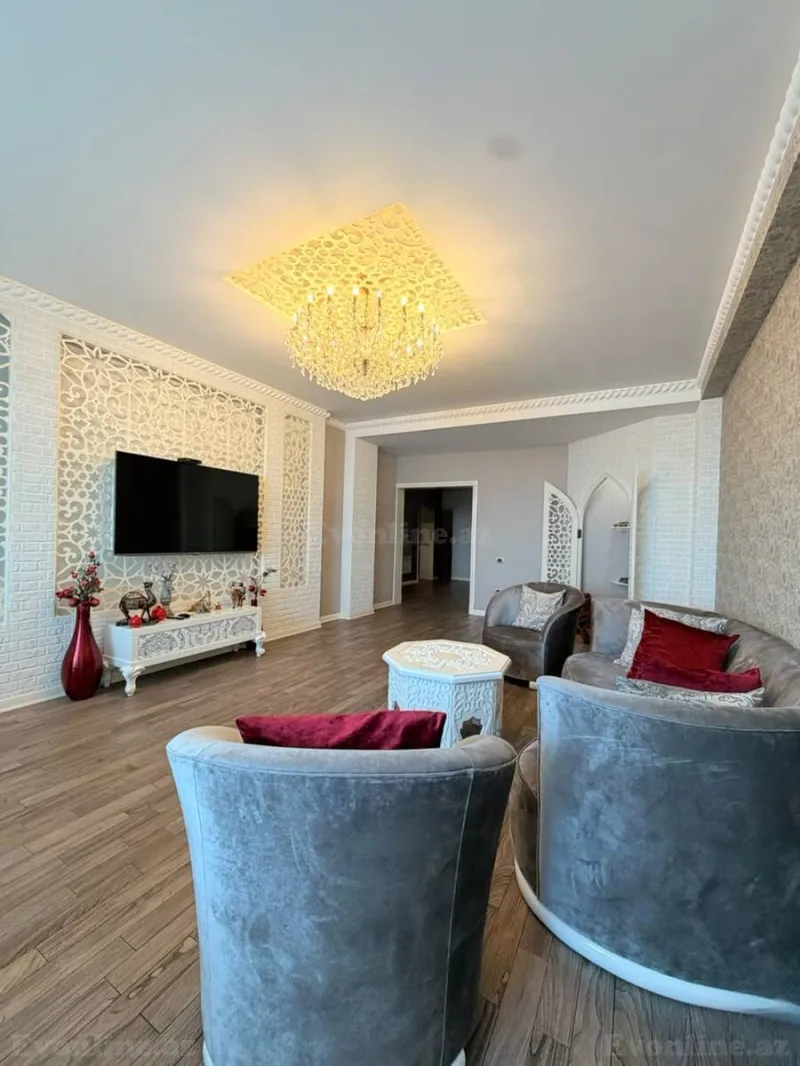 Satılır 4 otaqlı Mənzil Yeni tikili 219 m² Xətai m. - şəkil 2