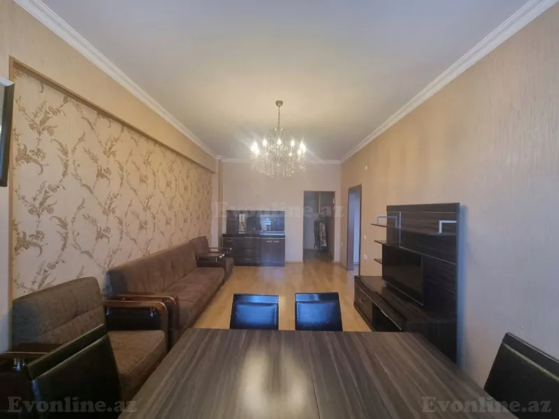 Kirayə verilir 3 otaqlı Mənzil Yeni tikili 100 m² Nəsimi m. - şəkil 3