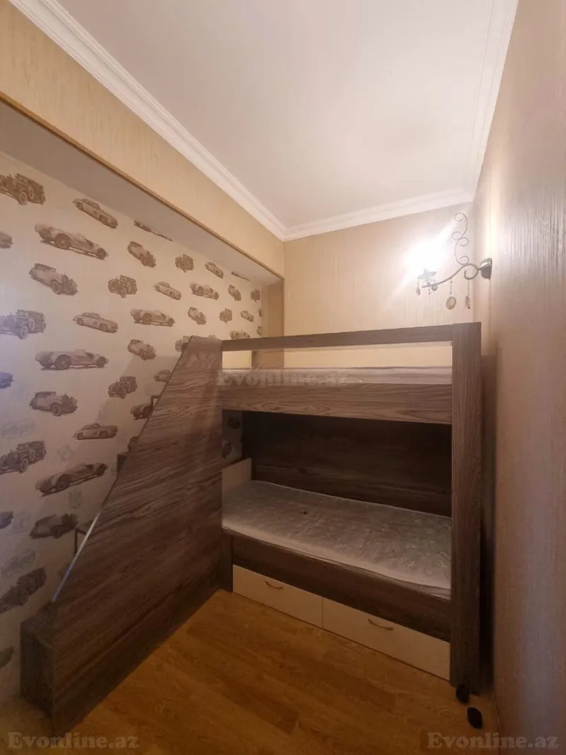 Kirayə verilir 3 otaqlı Mənzil Yeni tikili 100 m² Nəsimi m. - şəkil 9