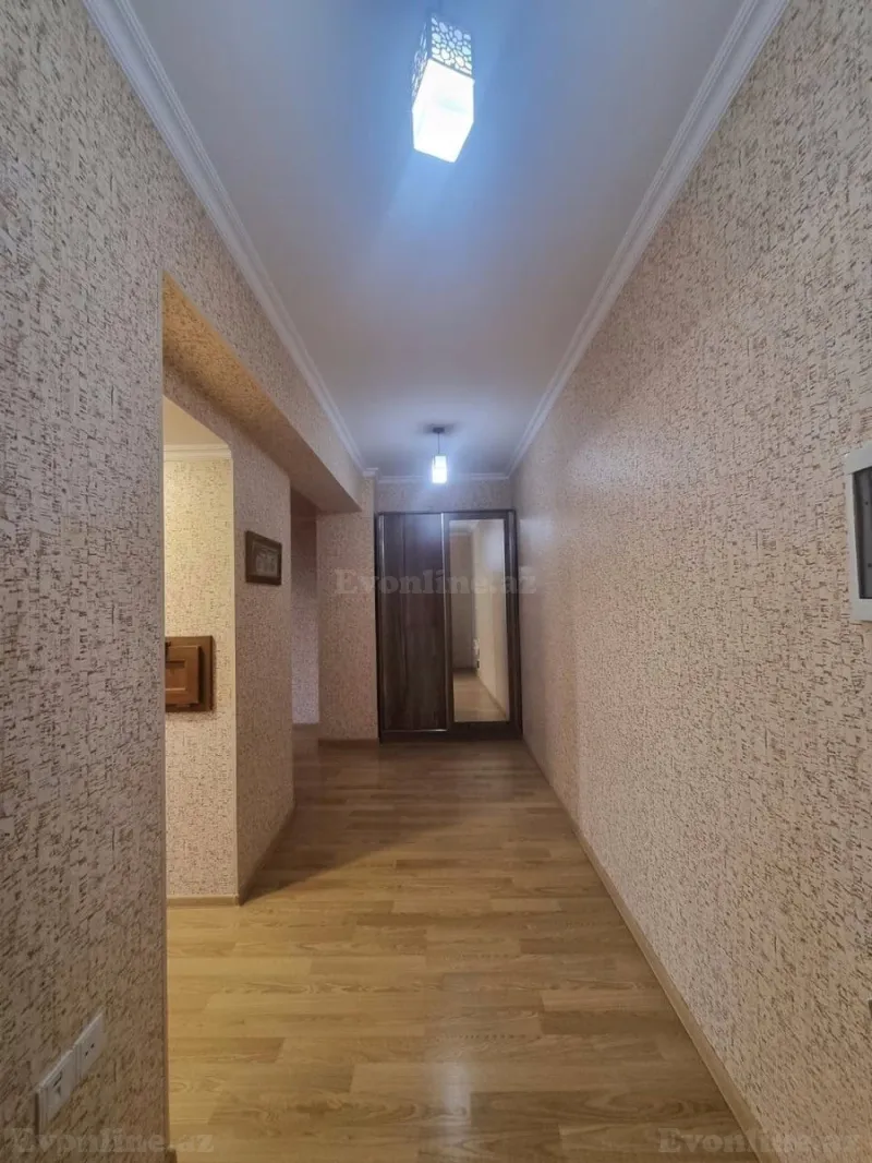 Kirayə verilir 3 otaqlı Mənzil Yeni tikili 100 m² Nəsimi m. - şəkil 10