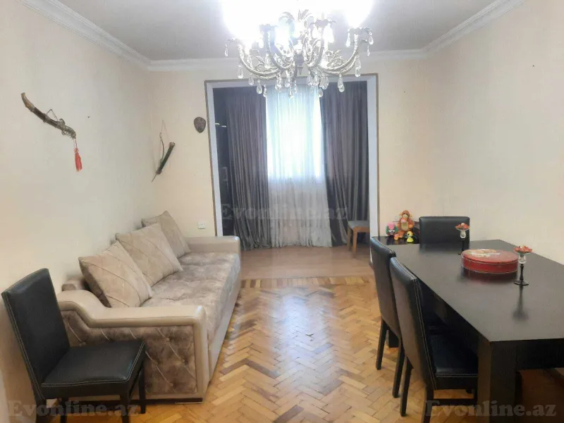 Kirayə verilir 2 otaqlı Mənzil Köhnə tikili 60 m² Elmlər Akademiyası m. - şəkil 2