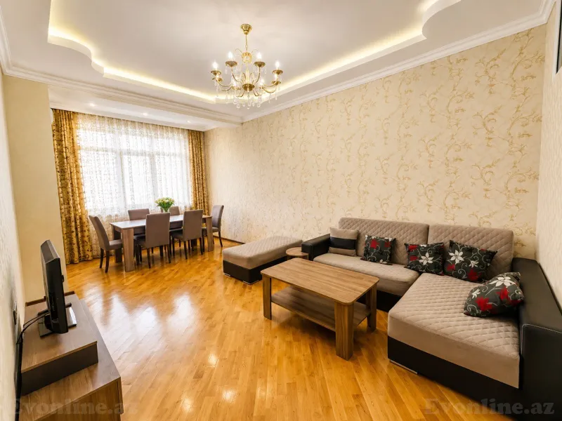 Kirayə verilir 2 otaqlı Mənzil Yeni tikili 75 m² Nərimanov r. - şəkil 3