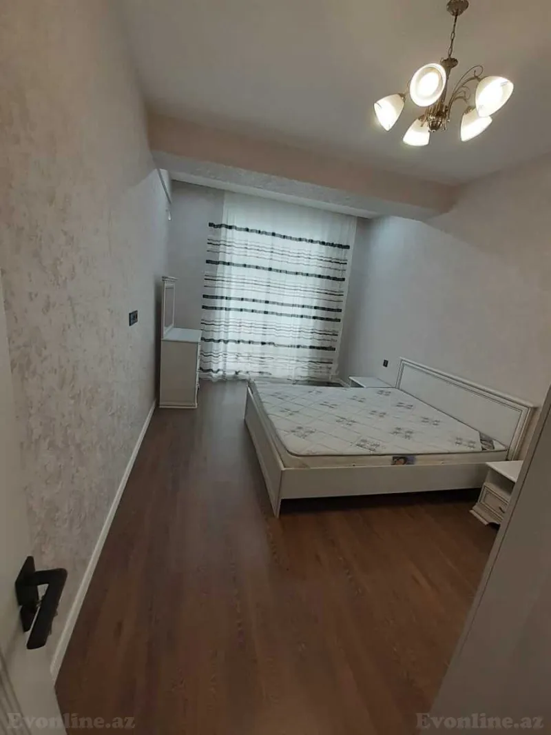 Kirayə verilir 2 otaqlı Mənzil Yeni tikili 80 m² Qara Qarayev m. - şəkil 3