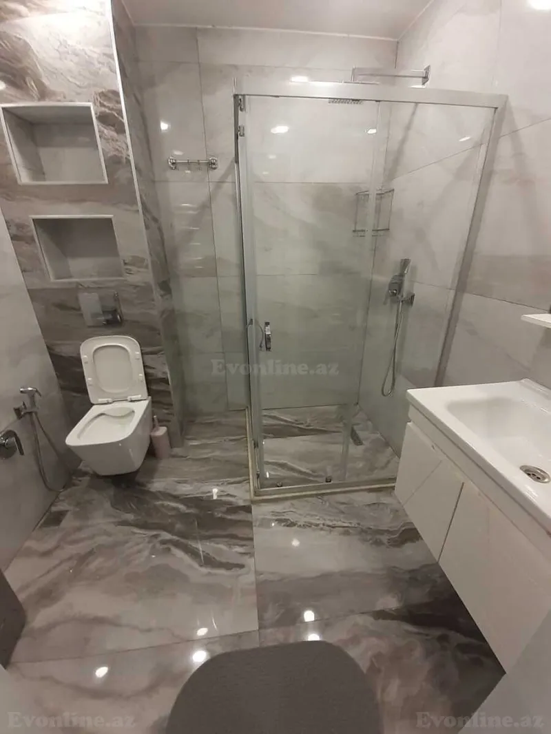 Kirayə verilir 2 otaqlı Mənzil Yeni tikili 80 m² Qara Qarayev m. - şəkil 7