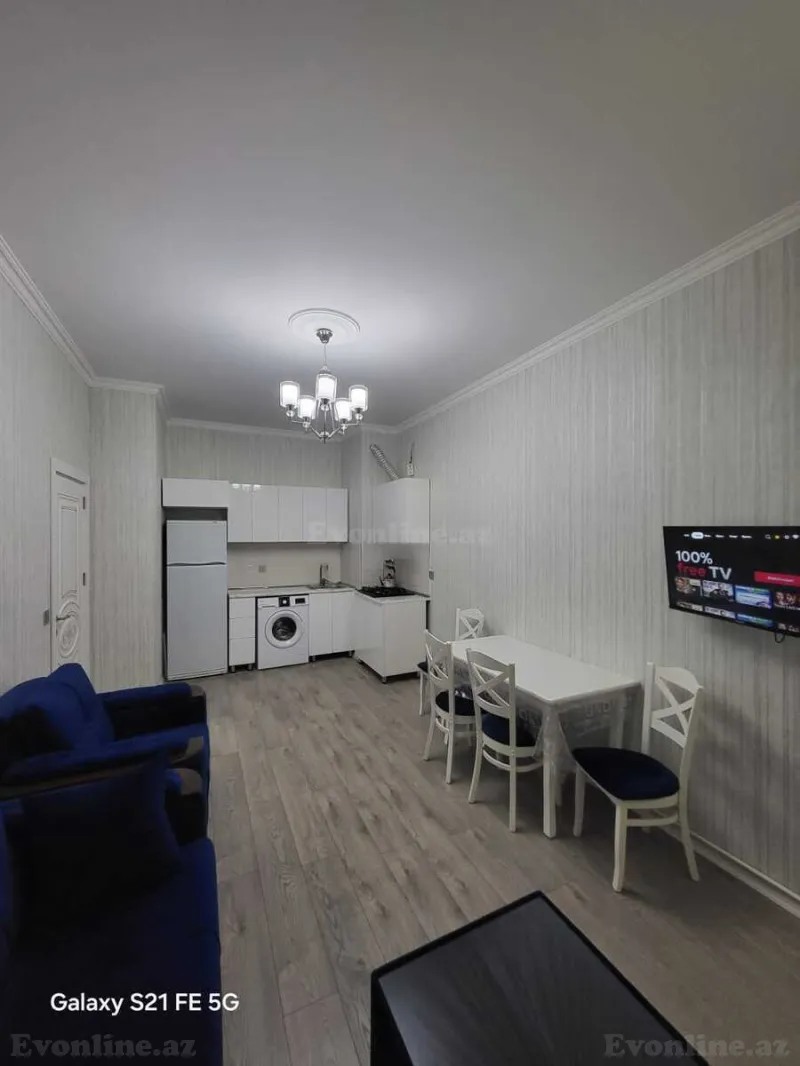Kirayə verilir 2 otaqlı Mənzil Yeni tikili 55 m² Yeni Günəşli - şəkil 3