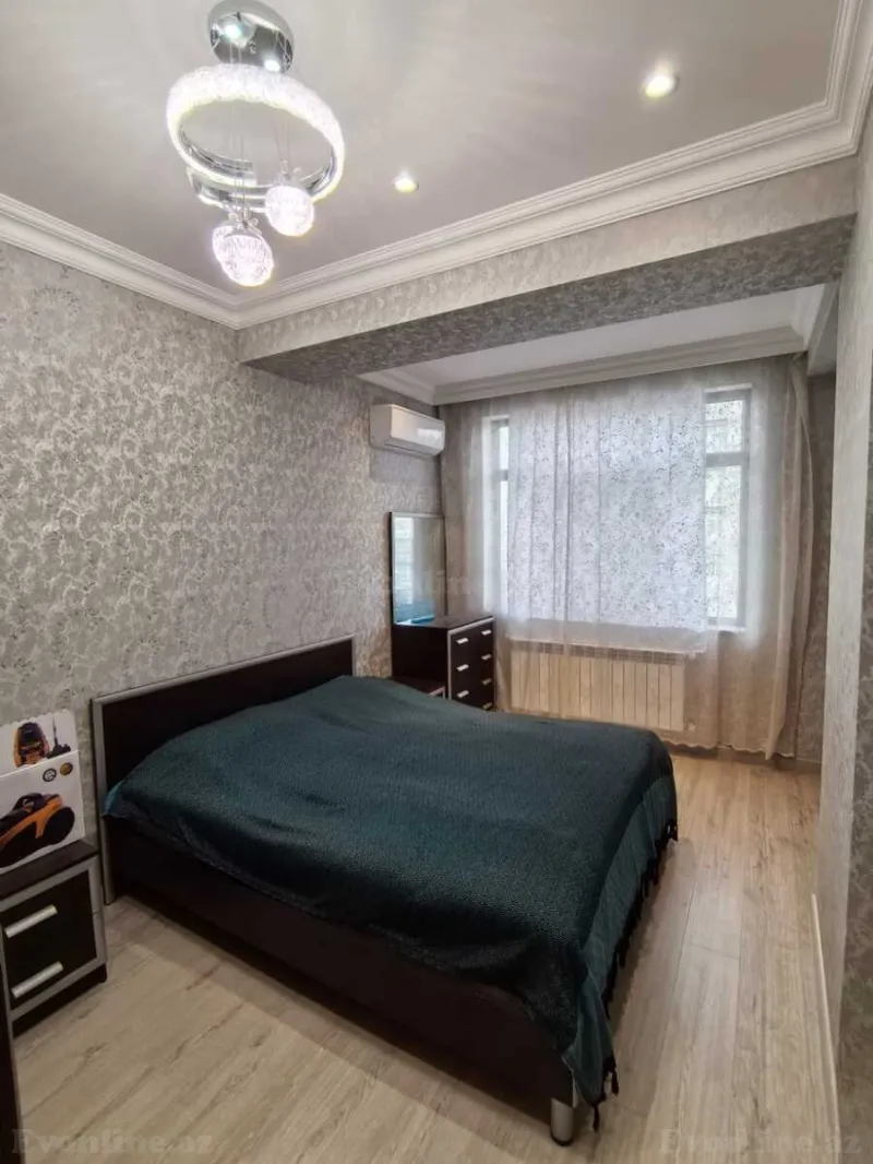 Kirayə verilir 2 otaqlı Mənzil Yeni tikili 70 m² Neftçilər m. - şəkil 2