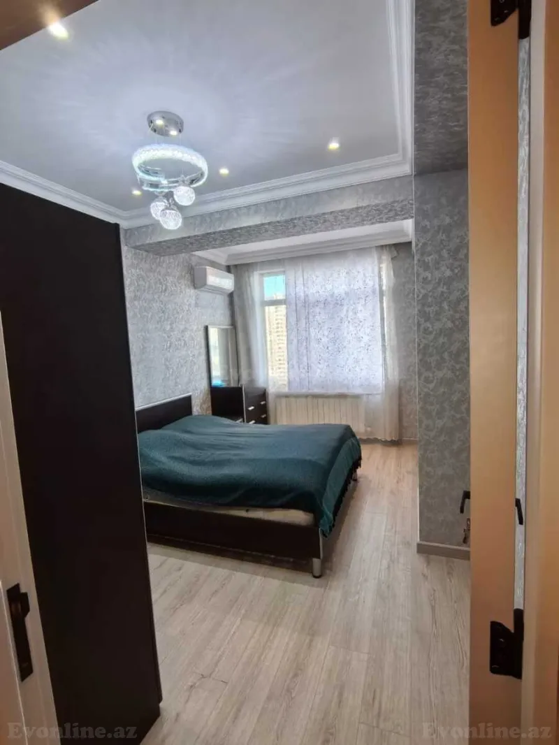Kirayə verilir 2 otaqlı Mənzil Yeni tikili 70 m² Neftçilər m. - şəkil 5