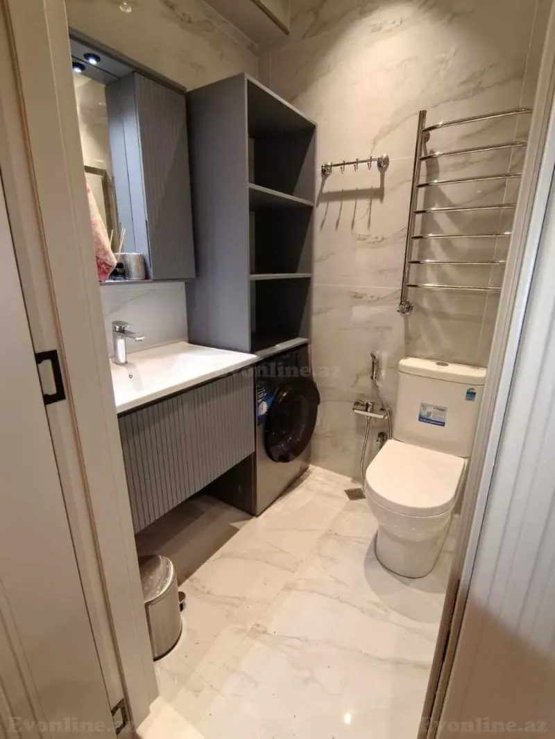 Kirayə verilir 2 otaqlı Mənzil Yeni tikili 70 m² Neftçilər m. - şəkil 10
