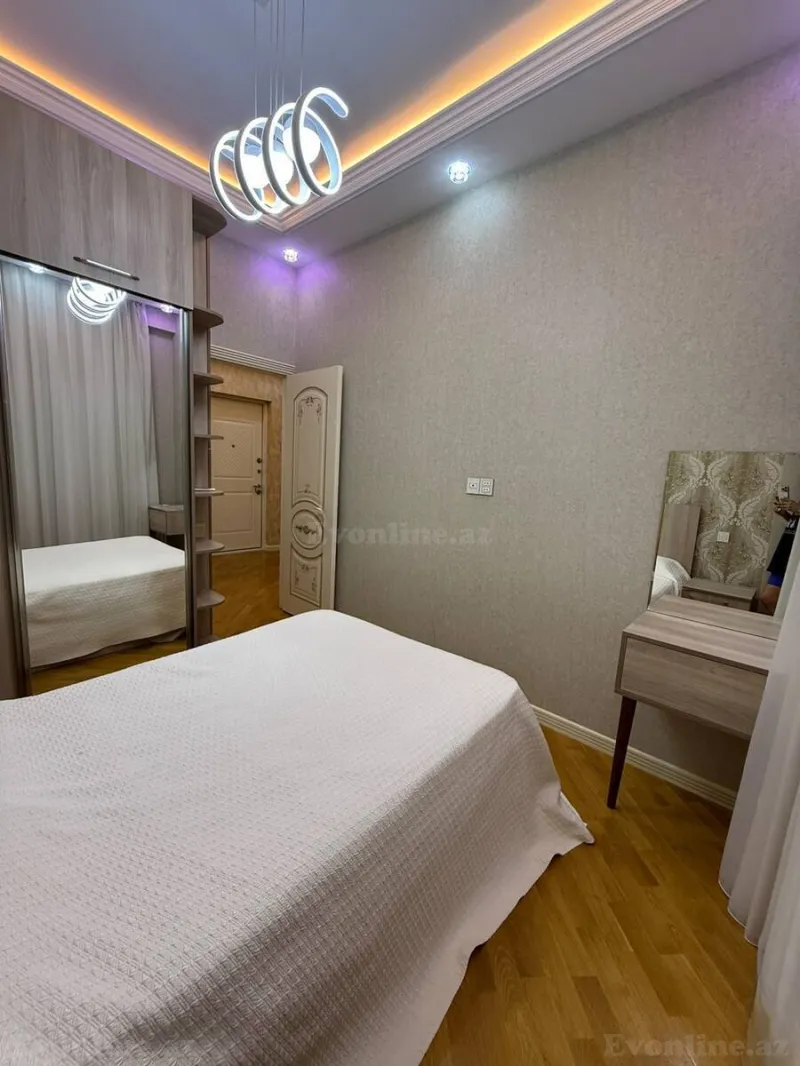 Kirayə verilir 2 otaqlı Mənzil Yeni tikili 55 m² Nəsimi r. - şəkil 8