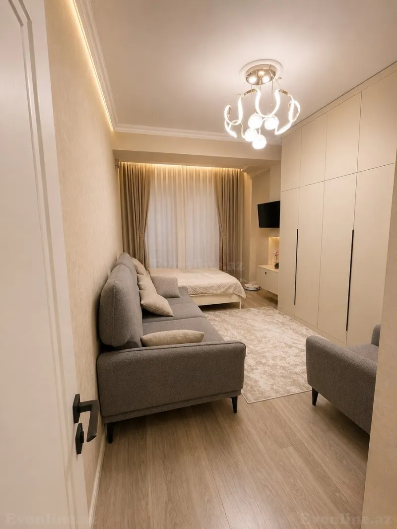 Satılır 1 otaqlı Mənzil Yeni tikili 50 m² Nəriman Nərimanov m.