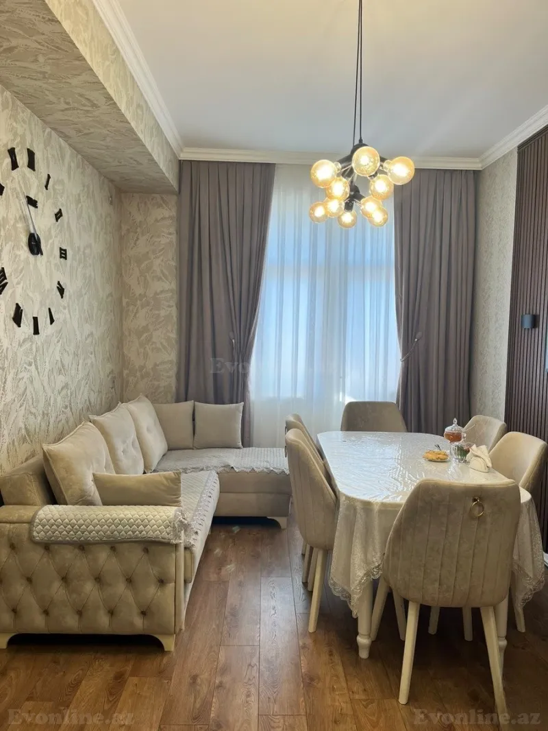 2 otaqlı Mənzil 46 m² Yeni Günəşli Satılır