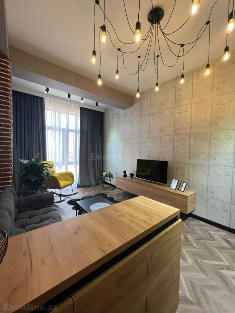 Kirayə verilir 2 otaqlı Mənzil Yeni tikili 55 m² Nəriman Nərimanov m. - şəkil 3