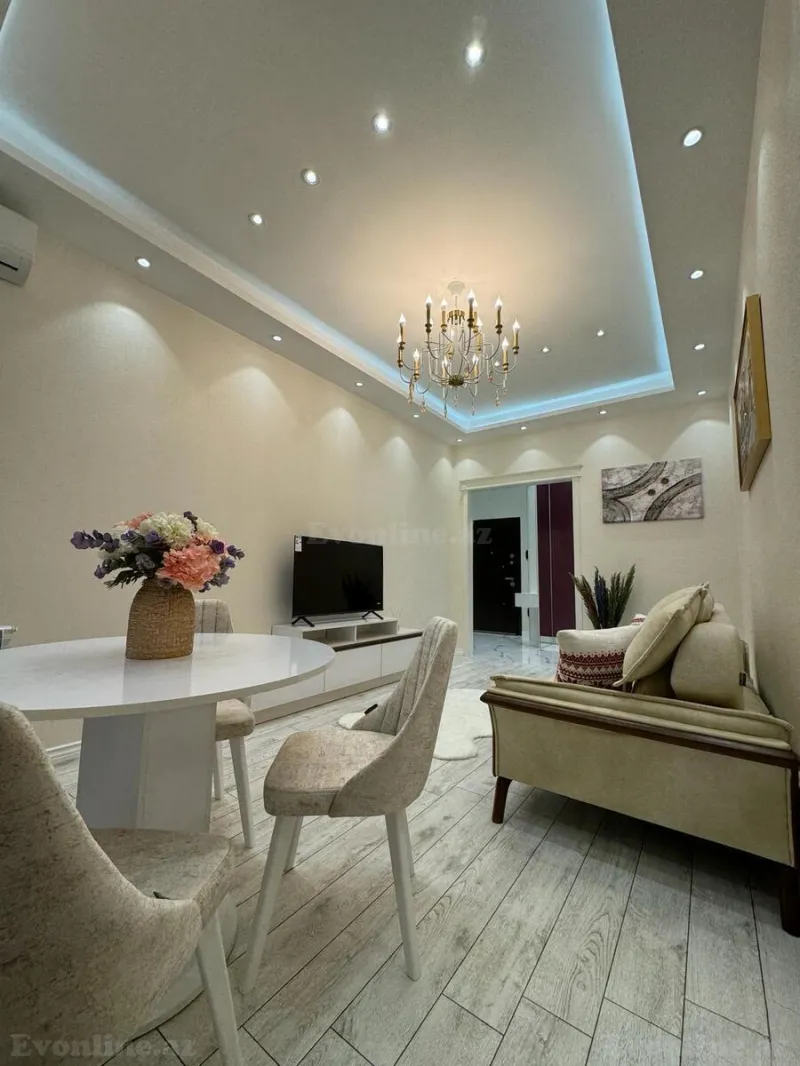 Kirayə verilir 2 otaqlı Mənzil Yeni tikili 55 m² Nəriman Nərimanov m. - şəkil 3
