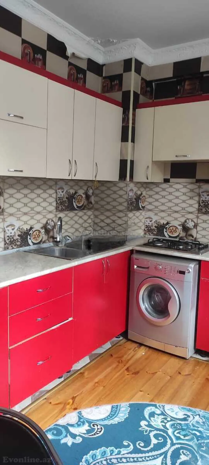Kirayə verilir 1 otaqlı Mənzil Yeni tikili 45 m² Əhmədli m. - şəkil 3